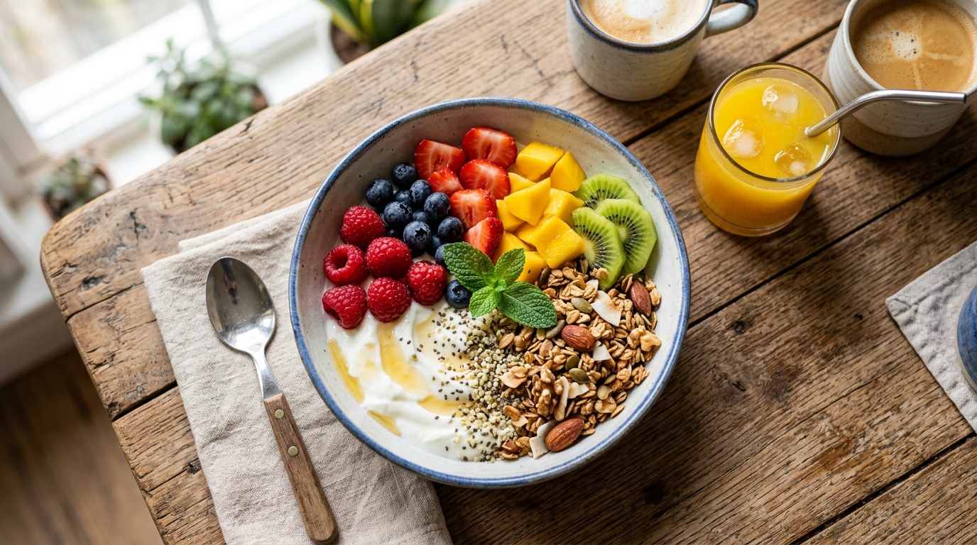 Zdrav zajtrk za energijo